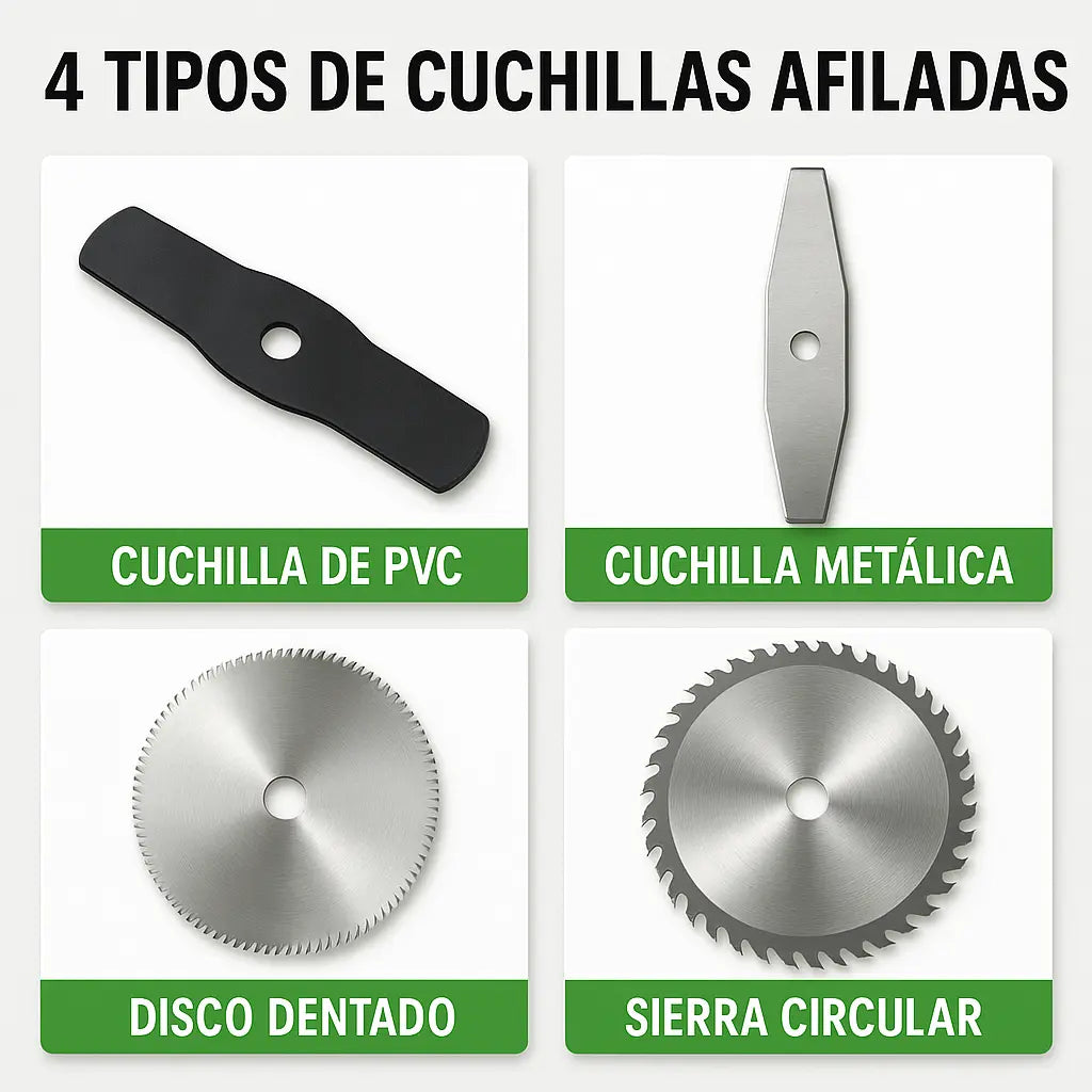 Cortadora Inalámbrica Recargable TurboBlade™ + 2 Baterías de 48V [ÚLTIMAS UNIDADES]