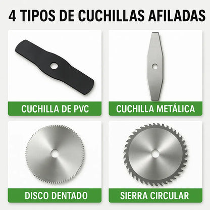 Cortadora Inalámbrica Recargable TurboBlade™ + 2 Baterías de 48V [ÚLTIMAS UNIDADES]