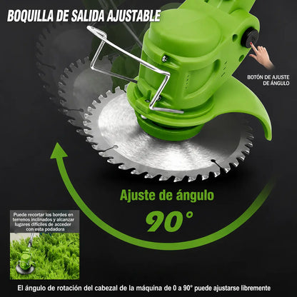 Cortadora Inalámbrica Recargable TurboBlade™ + 2 Baterías de 48V [ÚLTIMAS UNIDADES]