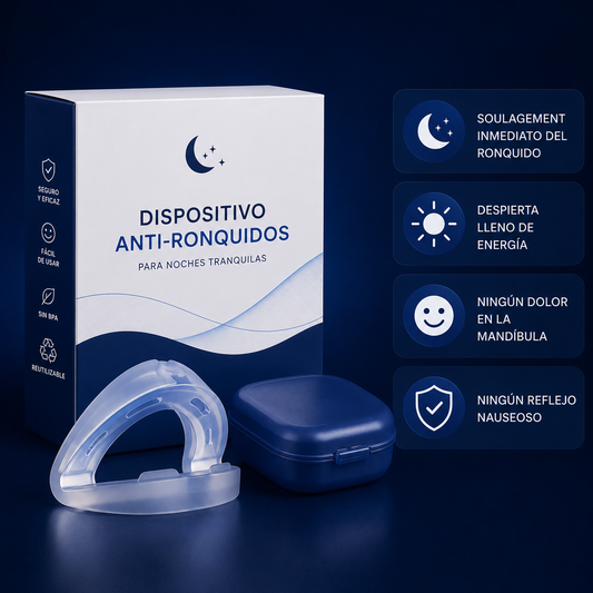SleepQuiet™ Dispositivo Anti-Ronquidos [ÚLTIMAS UNIDADES]