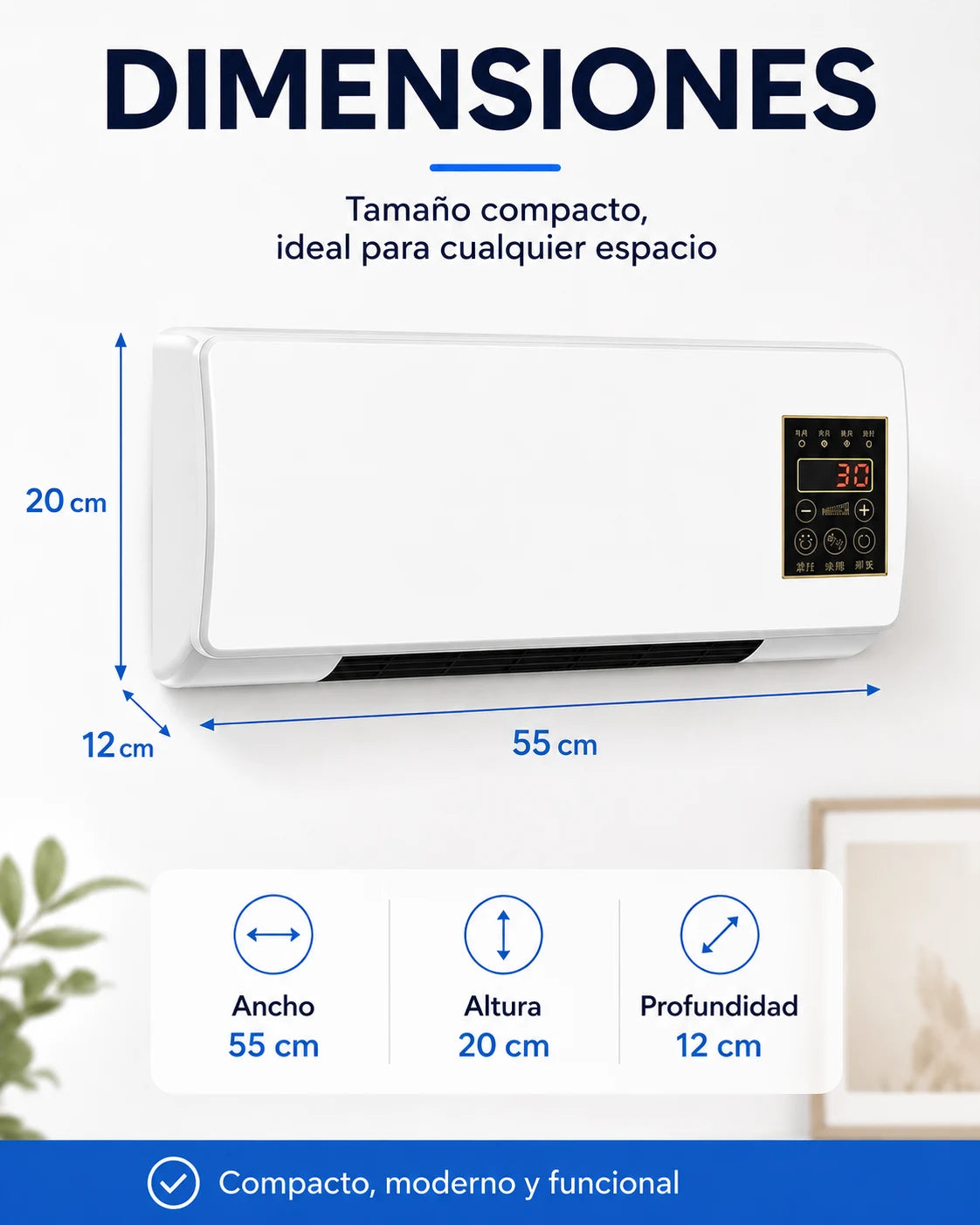 ClimaFlow aire acondicionado 2 en 1