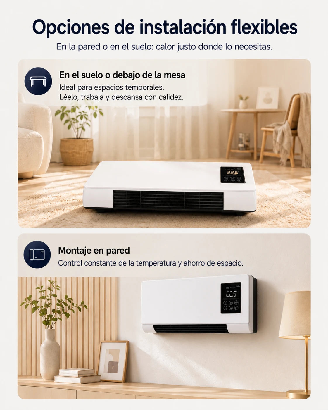 ClimaFlow aire acondicionado 2 en 1